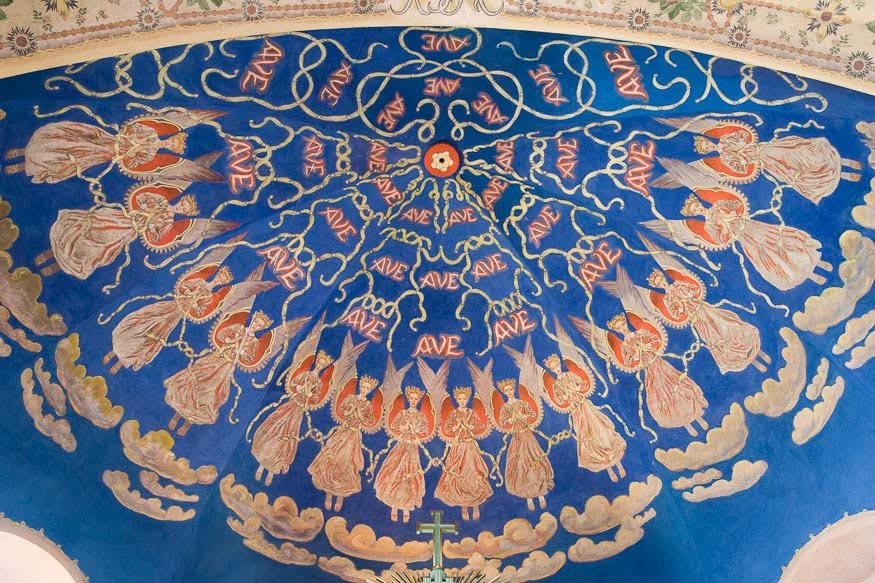 Józef Mehoffer's wall paintings