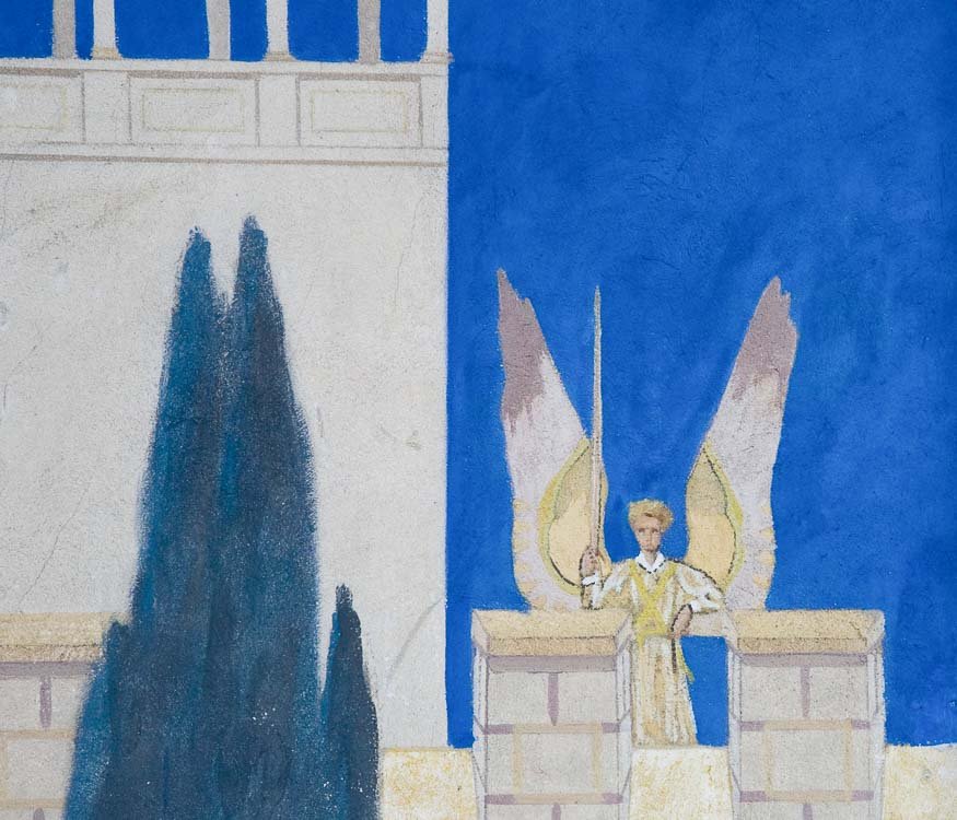 Józef Mehoffer's wall paintings