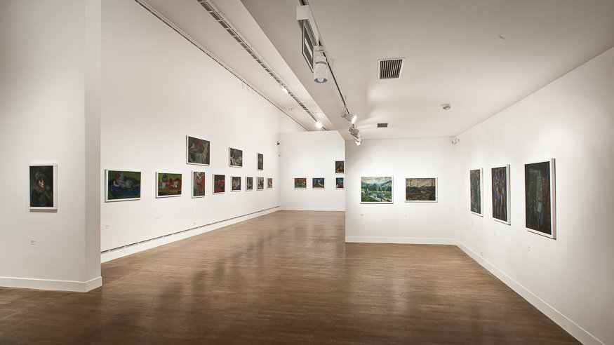 Radnicki's works in the Main Building of the National Museum in Krakow