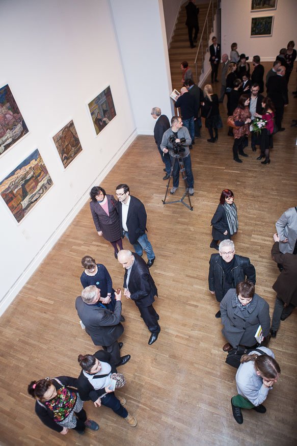 Radnicki's works in the Main Building of the National Museum in Krakow