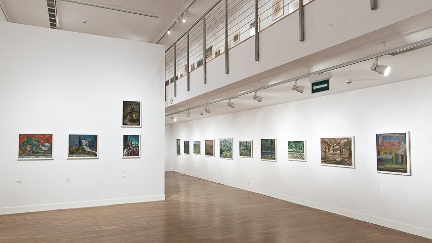 Radnicki's works in the Main Building of the National Museum in Krakow