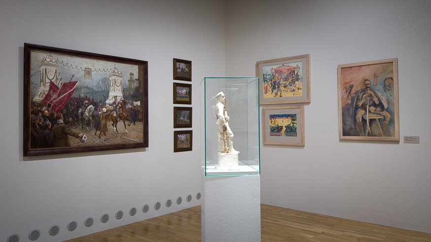 Opening of the exhibition "Art of the Polish Legions"