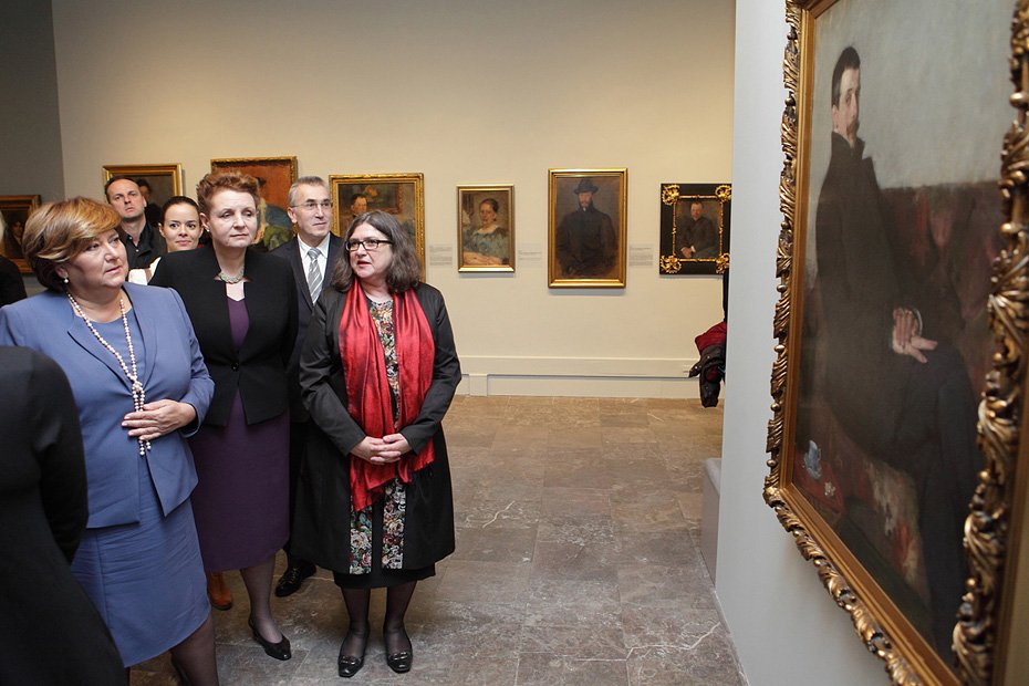 Wernisaż wystawy "Olga Boznańska"