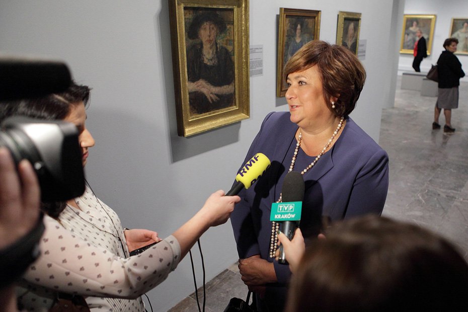 Wernisaż wystawy "Olga Boznańska"