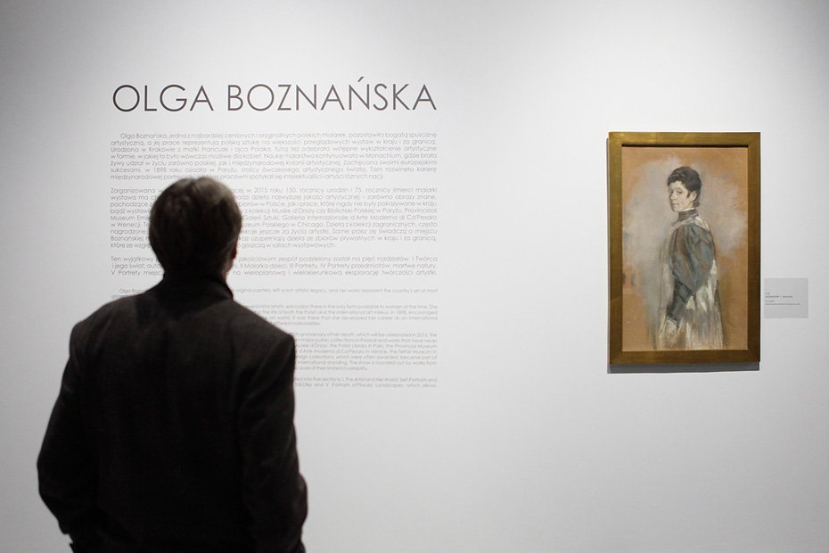 Wernisaż wystawy "Olga Boznańska"