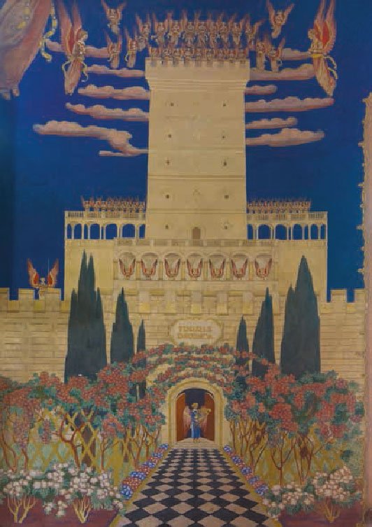 Józef Mehoffer's wall paintings