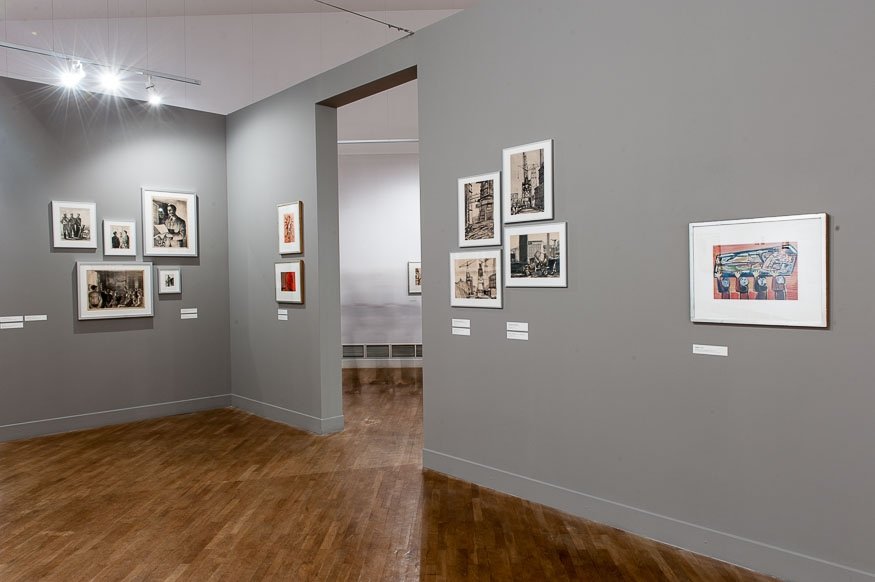 Andrzej Wróblewski - przestrzeń wystawy