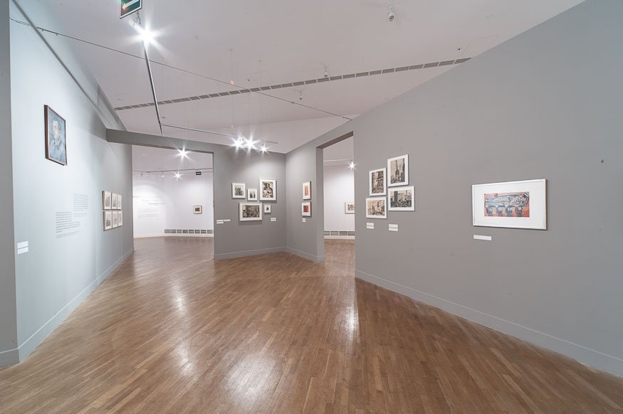 Andrzej Wróblewski - przestrzeń wystawy