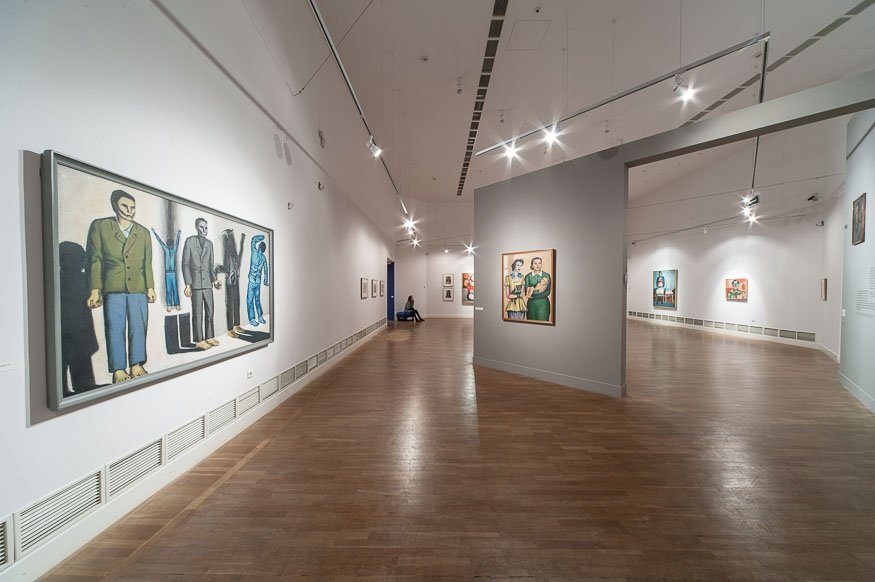 Andrzej Wróblewski - przestrzeń wystawy