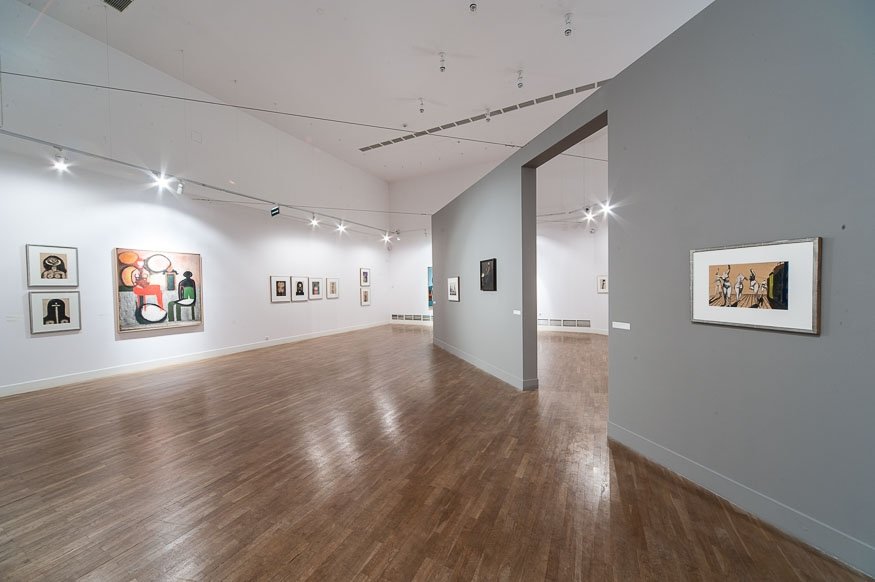 Andrzej Wróblewski - przestrzeń wystawy