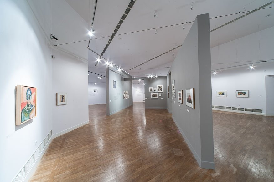 Andrzej Wróblewski - przestrzeń wystawy