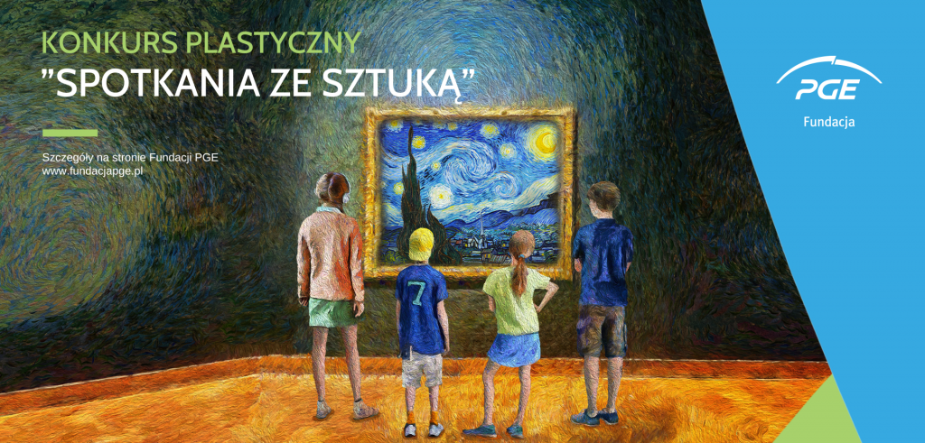 Fundacja PGE zaprasza do&nbsp;udziału w&nbsp;IV edycji konkursu plastycznego „Spotkania ze&nbsp;sztuką”!