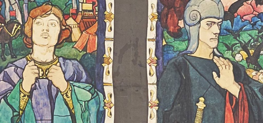 Józef Mehoffer – św.&nbsp;Sebastian i&nbsp;św.&nbsp;Maurycy